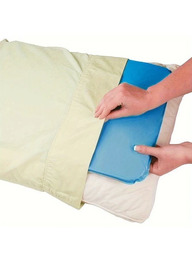 1pc Cooling Pillow For Neck And Muscle Soothing Summer Sleeping Aid Cushion - Image 2